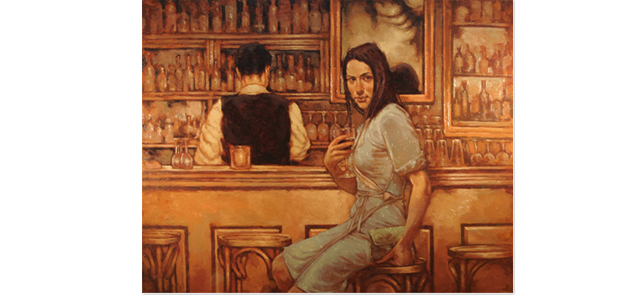Woman at the Bar